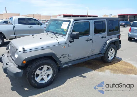 2016 Jeep Wrangler Unlimited Sport z USA, uszkodzony, nr VIN 1C4BJWDG7GL109953